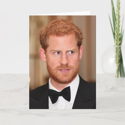Carte Prince Harry (Devant)