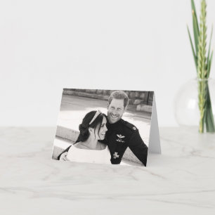 Carte Prince Harry et Meghan Markle Mariage royal