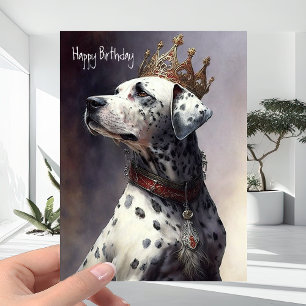Carte Prince héritier Dalmation - Amoureux de les chiens