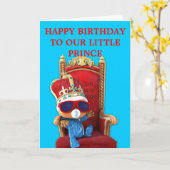 Carte Prince Peekaboo (Fleur jaune)