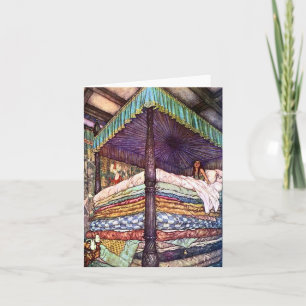 Carte Princess and the Pea Card