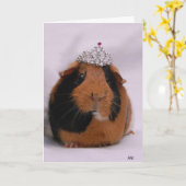 Carte Princess Birthday Card (Fleur jaune)