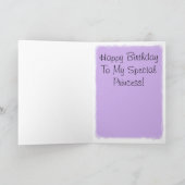 Carte Princess Birthday Card (Intérieur)