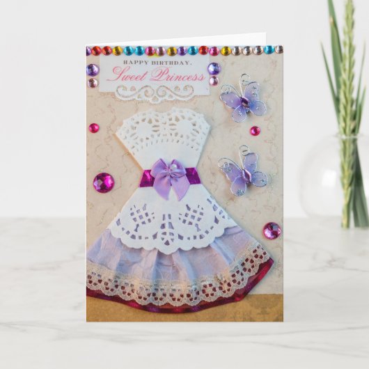 Carte Princess Birthday Card (Devant)