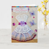 Carte Princess Birthday Card (Fleur jaune)