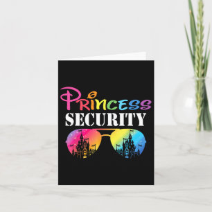 Carte Princess Security Maman Famille Papa Anniversaire