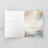 Carte princesse Boho Mermaid (Intérieur)