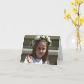 Carte Princesse Charlotte (Fleur jaune)