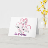 Carte Princesse de glace (Fleur jaune)