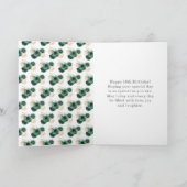 Carte Princesse en Sweet sixteen Robe Verte (Intérieur)