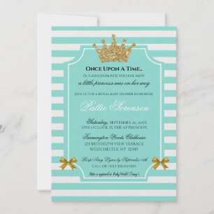 Carte Princesse Glam Baby Sprinkle Brunch Shower Party