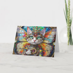 Carte Princesse Kitty Chat de la Brigade des papillons