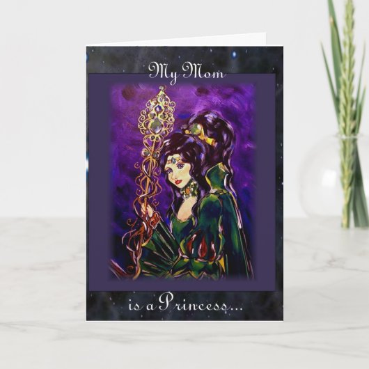Carte Princesse Maman (Devant)