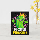 Carte Princesse Mignonne Cute Kawaii Cuber Dessin Animé  (Fleur jaune)
