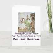 Carte Princesse Minon-Minette Art par Kay Nielsen Card (Dos)