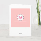 Carte Princesse Unicorn (Dos)