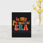 Carte Principal In My Principal Era Back To School _1  (Fleur jaune)