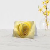 Carte Principalement centré (Fleur jaune)