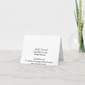 Carte Principalement centré (Dos)