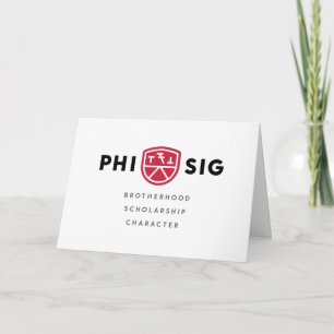 Carte Principes Phi Sigma Kappa
