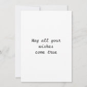 Carte Printable Renard forestier Anniversaire (Dos)