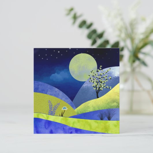 Carte Printemps (Debout devant)