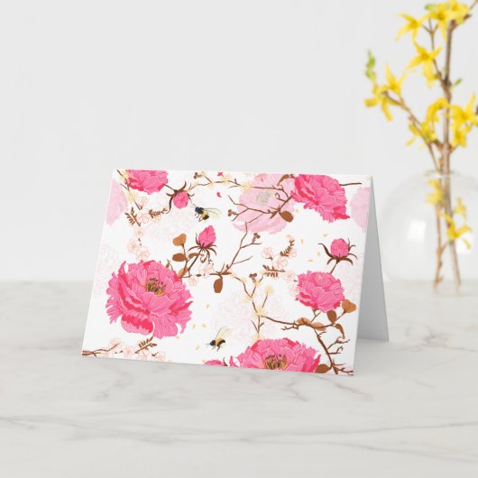 Carte printemps (Fleur jaune)