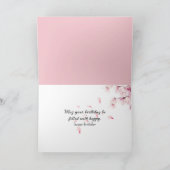 Carte Printemps Dans La Forêt Anniversaire (Intérieur)