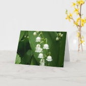 Carte Printemps Dans Le Maine (Fleur jaune)