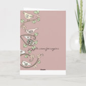 Carte Printemps de l'art populaire ukrainien (Dos)