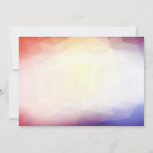 Carte printemps de tournesol (Dos)