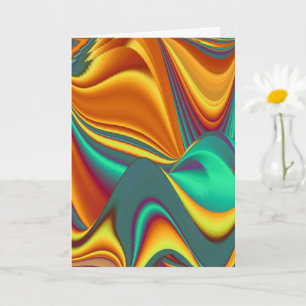 Carte Printemps Été Automne Fleurs Magie