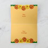 Carte Printemps heureux (Intérieur)