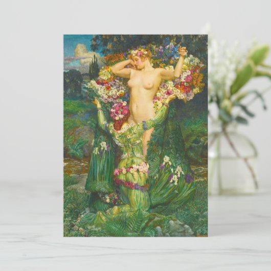 Carte Printemps levant | Byam Shaw (Debout devant)