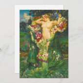 Carte Printemps levant | Byam Shaw (Devant / Derrière)