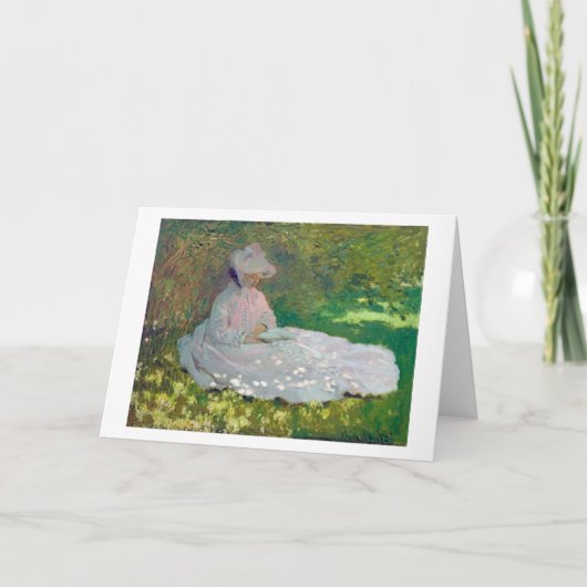Carte Printemps, Monet (Devant)