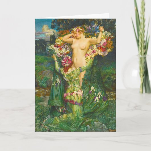 Carte Printemps naissant | Byam Shaw (Devant)