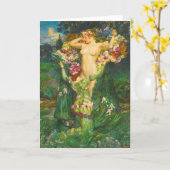 Carte Printemps naissant | Byam Shaw (Fleur jaune)