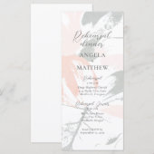 Carte Printemps Noir Sage de broussailles (Devant / Derrière)