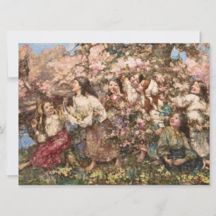 Carte Printemps (par Edward Atkinson Hornel)