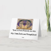 Carte : Printemps par Frances Macdonald (Dos)