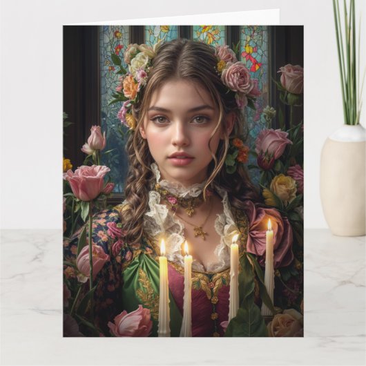 Carte Printemps Victorien Goth 2025 Design 7 (Devant)