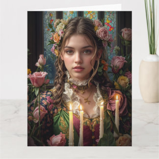 Carte Printemps Victorien Goth 2025 Design 7