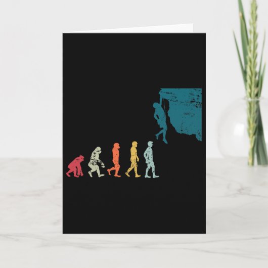 Carte Prise d'Evolution Climber Montagnes Alpes Escalade (Devant)