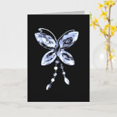 Carte Prisme papillon (Fleur jaune)