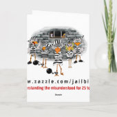 Carte Prison Card : Be good. (Dos)