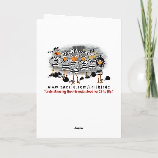 Carte Prison Jailbird (Dos)