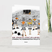 Carte Prison Jailbird (Dos)