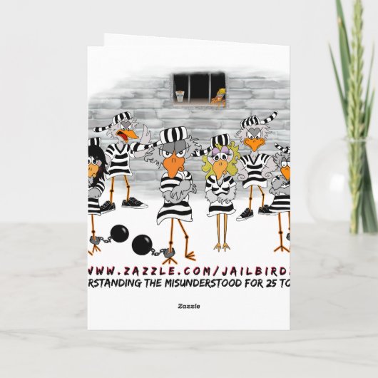 Carte Prison Jailbird (Dos)