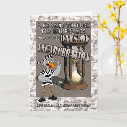 Carte Prison Jailbird (Fleur jaune)